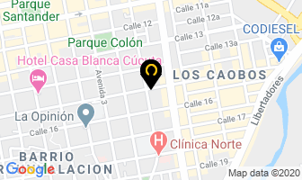 Mapa de Glam Beauty Salon en Cúcuta