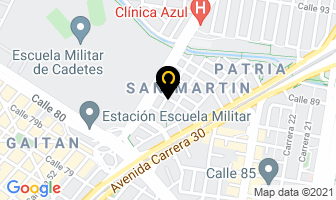 Mapa de Glass Films Security en Bogotá D.C