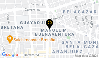 Mapa de Glasurit Cali Linea Color en Cali
