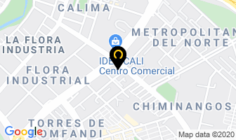 Mapa de Global De Transportes Ltda. en Cali