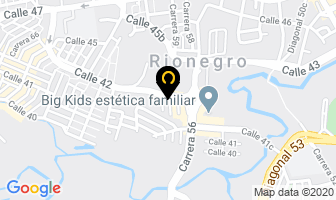 Mapa de Global English Teaching en Rionegro