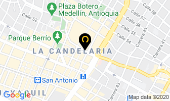 Mapa de Global One Telecomunicaciones en Medellín