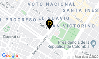 Mapa de Global Selection en Bogotá D.C