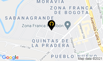 Mapa de Global Servicios Profesionales en Bogotá D.C