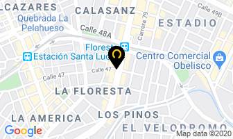 Mapa de Global Tv en Medellín