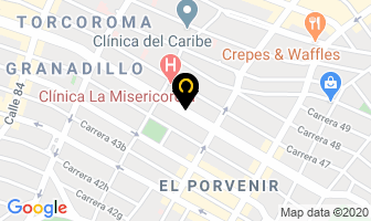 Mapa de Global Wine & Spirits Ltda. en Barranquilla