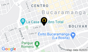Mapa de Globo Textil en Bucaramanga