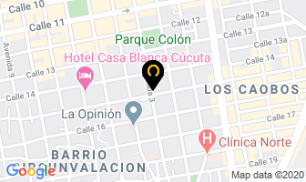 Mapa de Glock Seguridad en Cúcuta