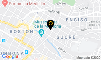 Mapa de Glory Spa en Medellín