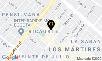 Mapa de Gloval Graficas en Bogotá D.C