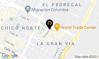 Mapa de Glp Grupo Latino De Publicidad en Bogotá D.C