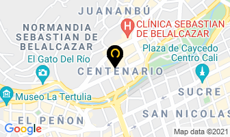 Mapa de Gm Consultores S.a. en Cali