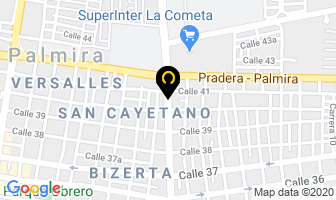 Mapa de Gm Muebles en Palmira