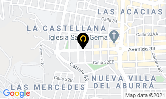 Mapa de Gm Solutions en Medellín