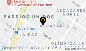 Mapa de Gn Representaciones Ltda en Bogotá D.C