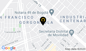 Mapa de Gnv Conversiones Ltda. en Bogotá D.C