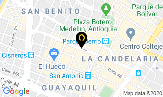 Mapa de Gold And Clock's en Medellín