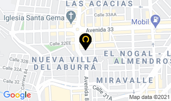 Mapa de Gold Corp S.a.s. en Medellín