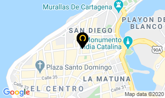 Mapa de Golden Coffee en Cartagena