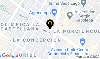 Mapa de Goldentech & Cía. Ltda. en Bogotá D.C