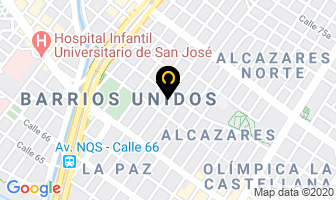 Mapa de Golpe De Gracia Ltda. en Bogotá D.C