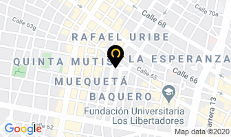 Mapa de Golpeadores Publicitarios en Bogotá D.C