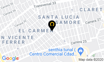 Mapa de Gomas Recreación en Bogotá D.C
