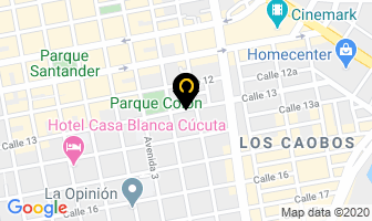 Mapa de Gómez Canabal María Inés en Cúcuta