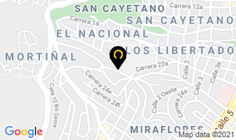 Mapa de Gómez Catalina en Cali