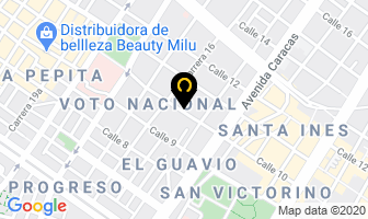 Mapa de Gómez Rubén Darío en Bogotá D.C