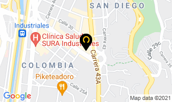Mapa de Gomus Tienda en Medellín