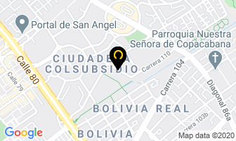 Mapa de Gona Construcciones Ltda en Bogotá D.C