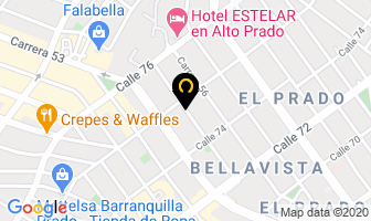 Mapa de Gondola Comercializadora Ltda. en Barranquilla