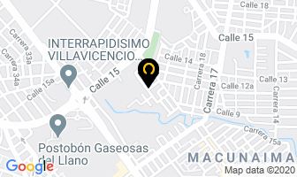 Mapa de Gonrobur en Villavicencio