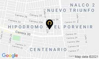 Mapa de Gonzaires en Barranquilla