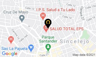 Mapa de González Arismendi Edgardo en Sincelejo