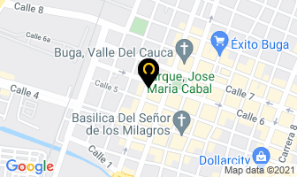 Mapa de González Bustamante Rossy en Buga