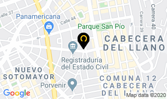 Mapa de González Delgado Fabio en Bucaramanga