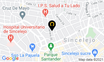 Mapa de González Fernández Armando en Sincelejo