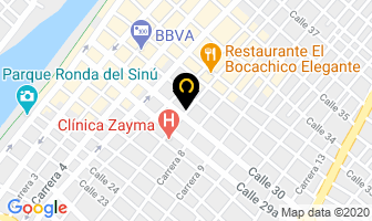 Mapa de Gonzalez Navarro Omaira en Montería