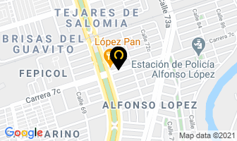 Mapa de Gonzalez Pachón José Isler en Cali
