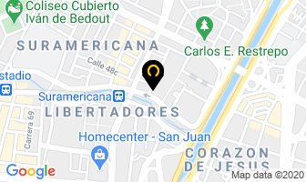 Mapa de González Rodríguez Amparo en Medellín