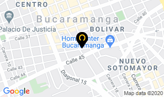Mapa de Good Will en Bucaramanga