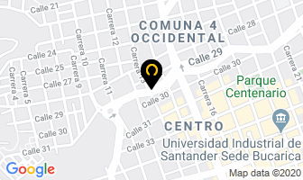 Mapa de Good Year en Bucaramanga