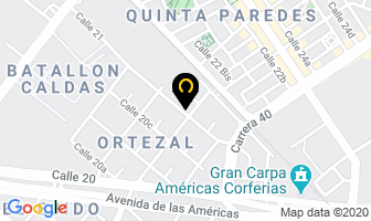 Mapa de Good Year Engineered Products en Bogotá D.C