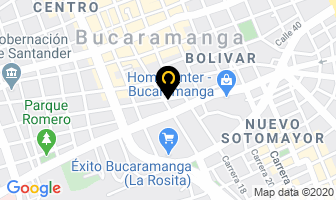 Mapa de Goodwill en Bucaramanga