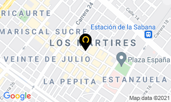 Mapa de Gorras Y Cueros El Imperio en Bogotá D.C