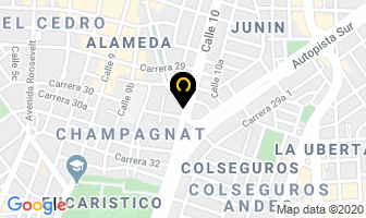 Mapa de Gosen Inmobiliaria en Cali