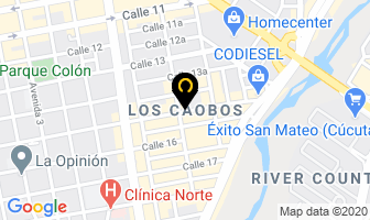 Mapa de Gossyp Extensiones en Cúcuta