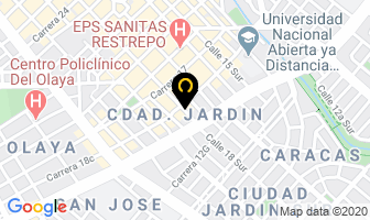 Mapa de Gotas Dulces en Bogotá D.C